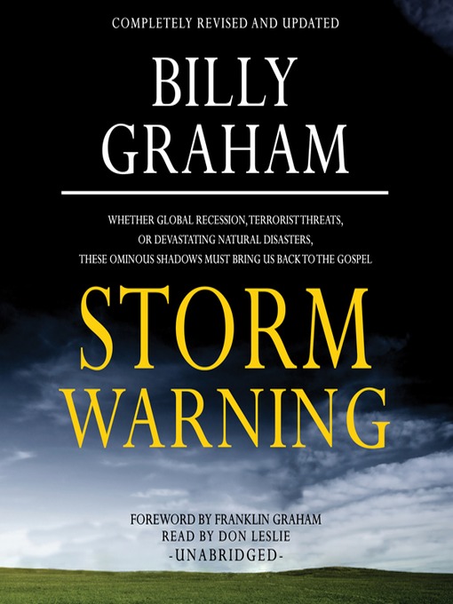 Billy Graham 的 Storm Warning 內容詳情 - 可供借閱